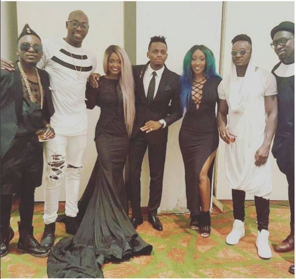 Vanessa Mdee, Diamond Platinumz, Victoria Kimani