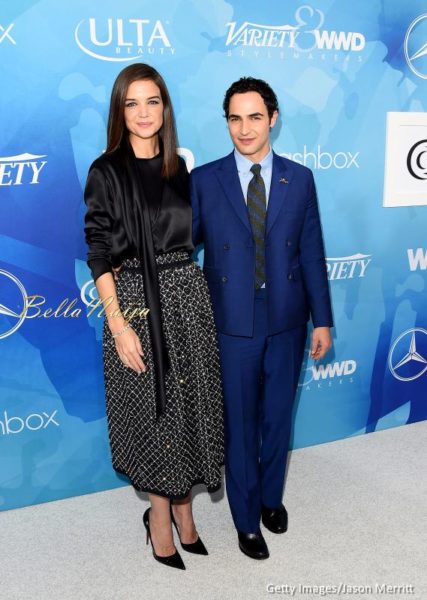 Katie Holmes & Zac Posen