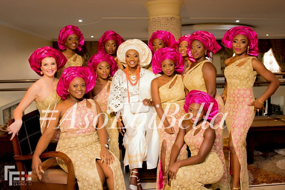 Bride @teekay_x and her friends