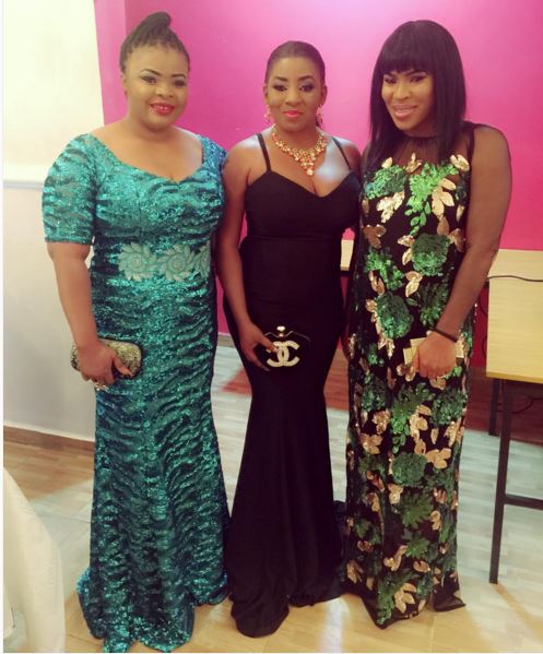 Dayo Amusa, Mide Martins & Faithia Balogun at BON Awards 2015