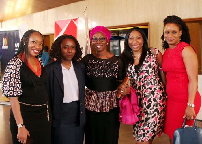 L-R_ Muni Shonibare_ CEO IO Furniture, Ifueko Omoigui Okauru, former FIRS Executive Chairperson, Amina Oyagbola founder WISCAR, Habiba Balogun & Tampiri Irimagha Akemu, MD Sesema PR