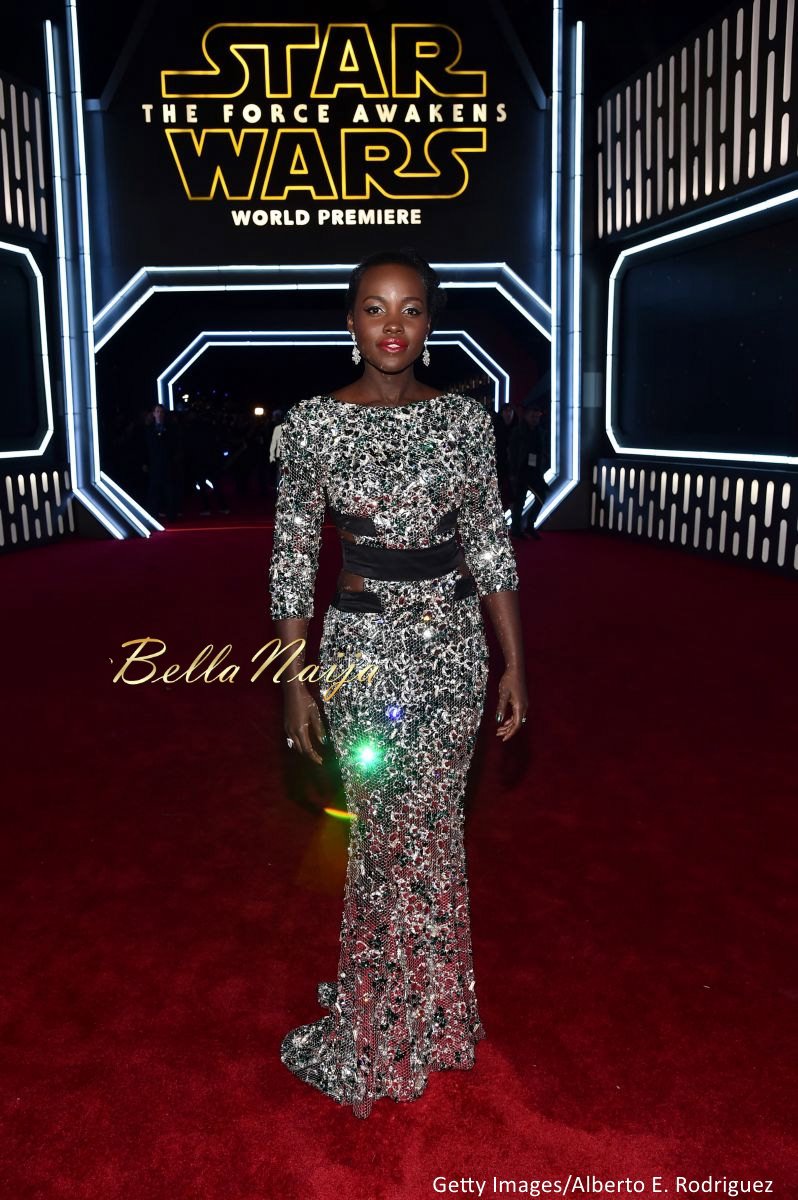 Lupita Nyong'o at the Star Wars Premiere - BellaNaija - December2015001