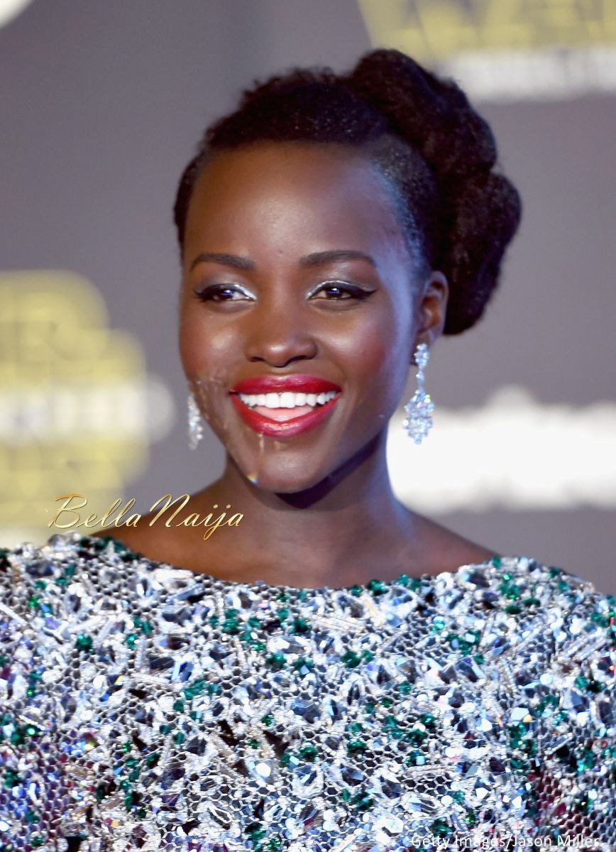 Lupita Nyong'o at the Star Wars Premiere - BellaNaija - December2015004