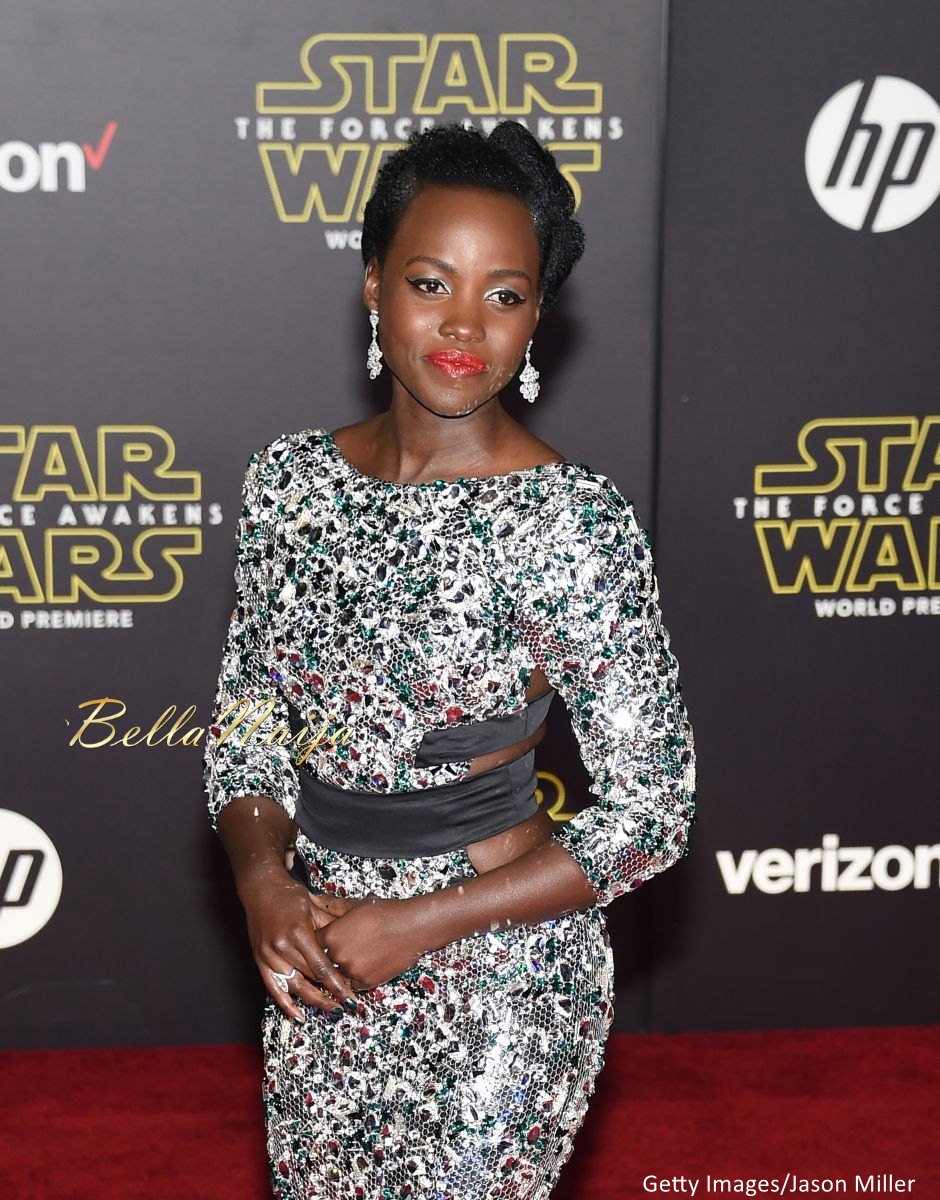 Lupita Nyong'o at the Star Wars Premiere - BellaNaija - December2015006