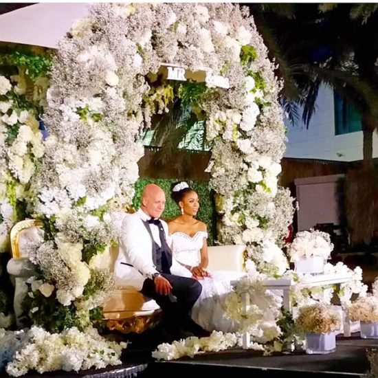 First Look: Mariam Adeyemi & John Timmer's Dubai Wedding | Soliat Bada ...