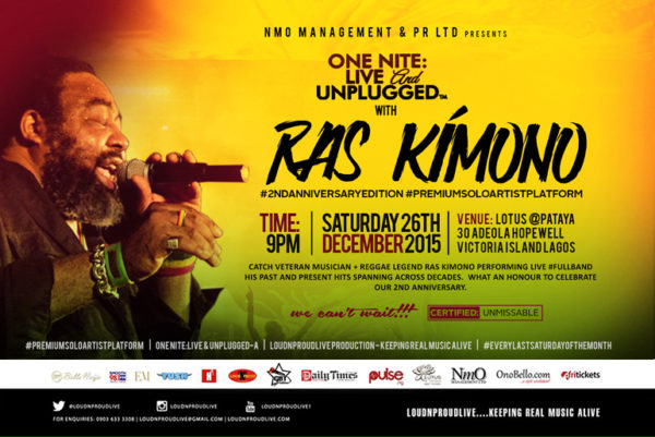 ONE NITE LIVE & UNPLUGGED WITH RAS KIMONO (FINAL)