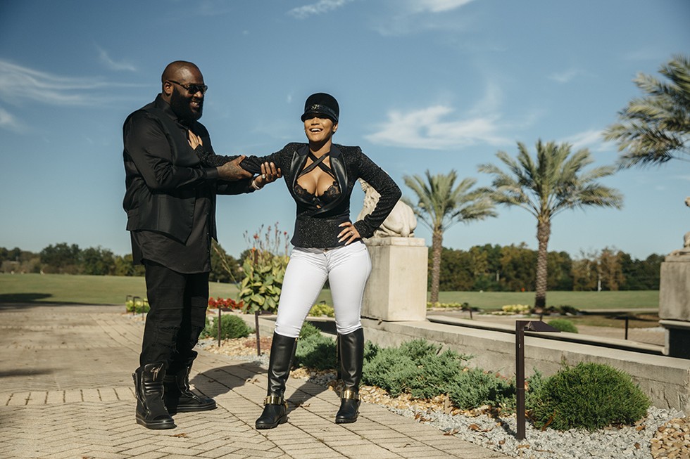 Photos: Rapper Rick Ross & Fiance Lira Mercer Featured In The Paper Mag...