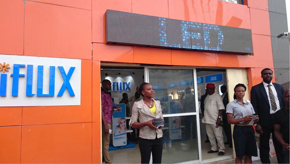 iFLUX HongKong LED Lighting brand opens up at Alaba International