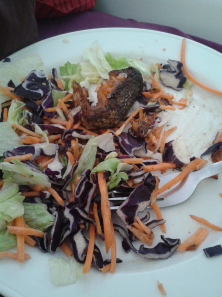 Good old faithful Tesco £1 Salad with Grilled Salmon