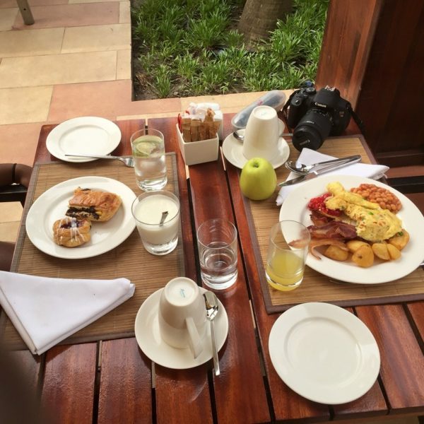 The breakfast menu is also Instagram-worthy.