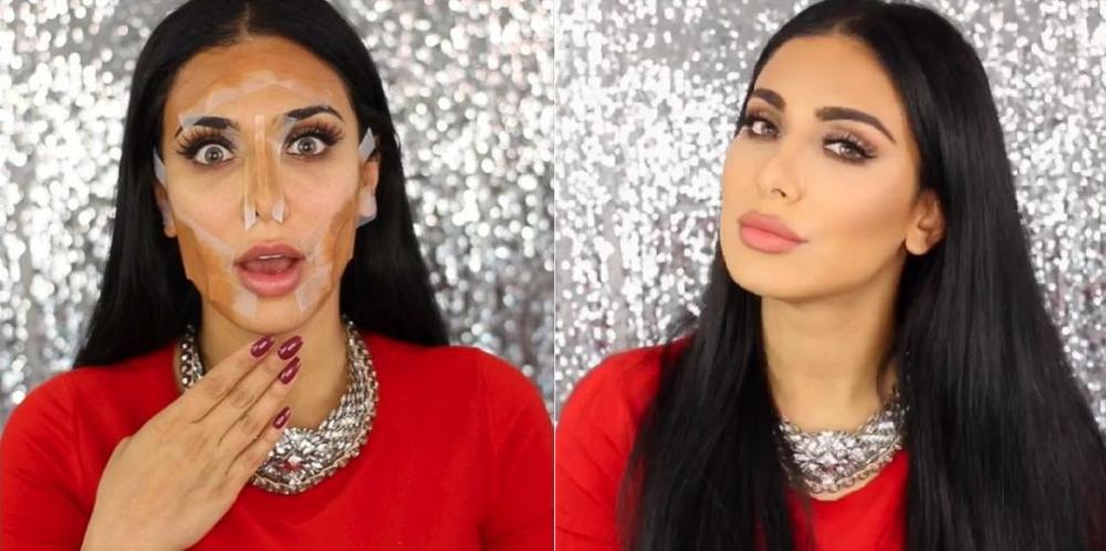 Huda Kattan Huda Beauty Highlight and Contour Tutorial - BellaNaija - January2016005