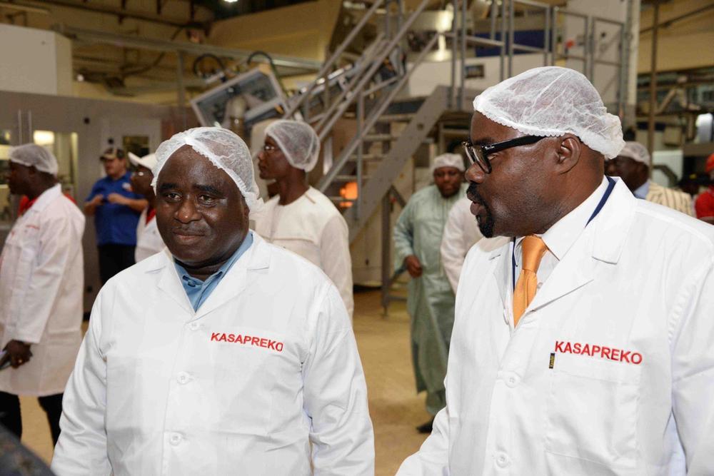 Kasapreko Ghana Factory Launch with President Mahama60