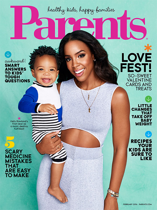 Kelly Rowland & her Son for Parents Magazine - BellaNaija - January 2016