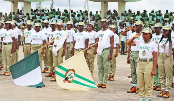 PIC. 24. NYSC 2014 BATCH 'C' CORPS MEMBERS DURING THEIR PASSING-OUT  PARRADE IN YENAGOA ON THURSDAY (15/10/15). 7286/15/10/2015/AO/BJO/NAN