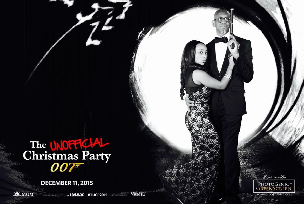 A James Bond Themed Party by No Surprises Event with PhotoGenic GreenScreen Experience