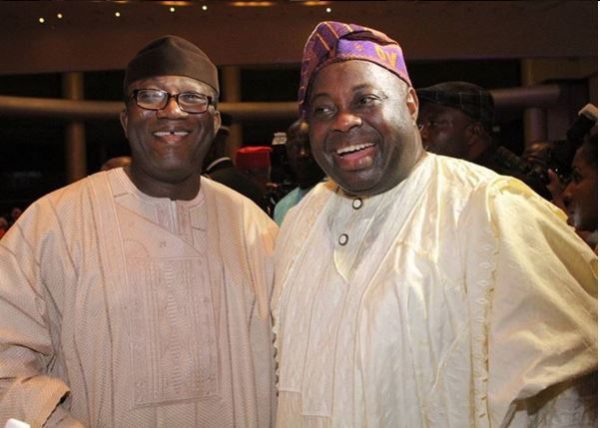 Kayode Fayemi & Dele Momodu