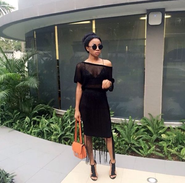 Singer, Mocheddah in an edgier crochet version of the trend. When going for this, remember, having the right panache is key; just like in the case of Mo'