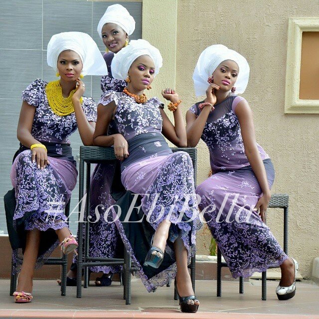 makeup by @omogeadumaradan, attire by @teseneedlekraft