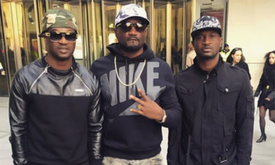 Video surfaces of P-Square in a Physical Disagreement in Lawyer's Office - BellaNaija