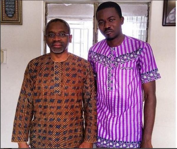 House Leader of Nigeria's 8th House of Representatives, Femi Gbajabiamila & Ayodele Dada