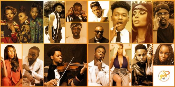 Gidi Fest 2016 Final Artist Line Up