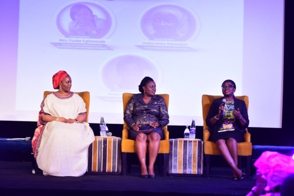 Hajiya Aisha Babangida, Funke Egbemode & Mosunmola Umoru