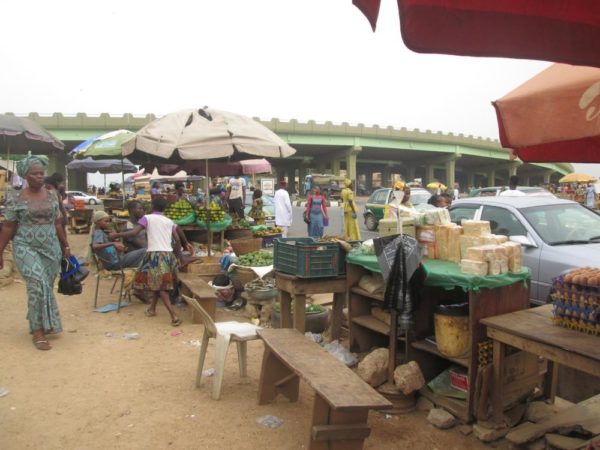 Image result for uwie modern market warri