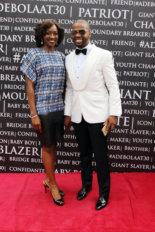 Kate Henshaw and Adebola Williams