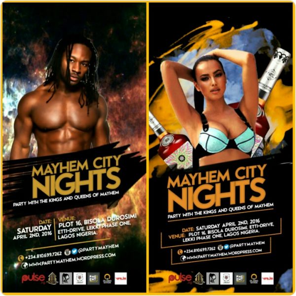 Mayhem City Kings & Queens Event Ad