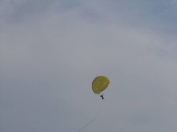 Me parasailing