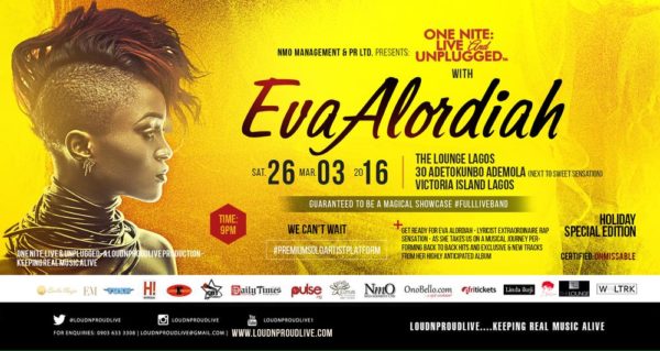 ONLU EVA ALORDIAH THE LOUNG LAGOS MARCH 2016