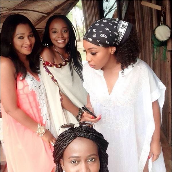 Rita Dominic, Michelle Dede, Thelma Ojiji (3)