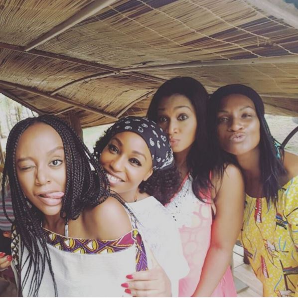 Michelle Dede, Rita Dominic, Thelma Ojiji