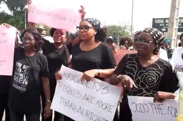 Rita Dominic WIMBIZ Protest copy