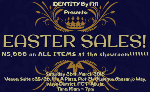 iDENTITY By Fifi Easter Sales