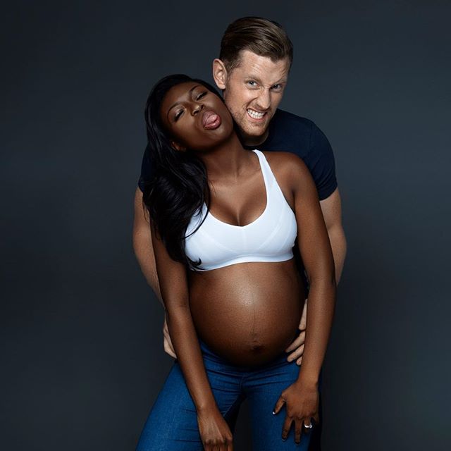 This black mom bared her stretch marks in maternity shoot for a powerful reason