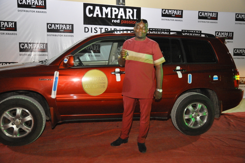Winner of Campari Distributor award