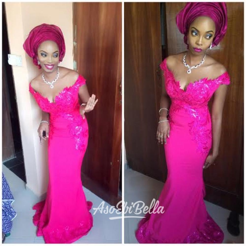 @oyindaani in dress by @magnecticelegance