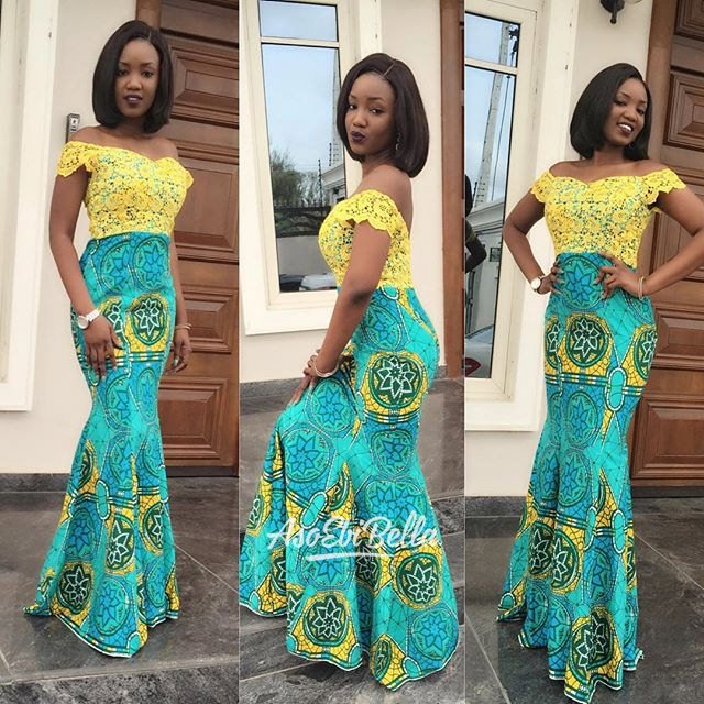 @posibaby in fabric by @shadesndazzles, tailored by @elanfashion_ng