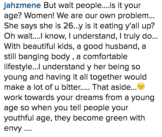 Adaeze Yobo is 26 on IG_Instagram Comments_2