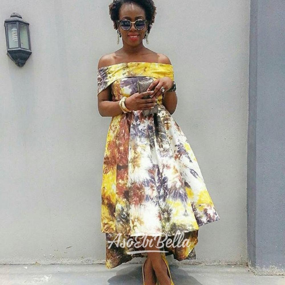 Adire! Dress by @folabigrace