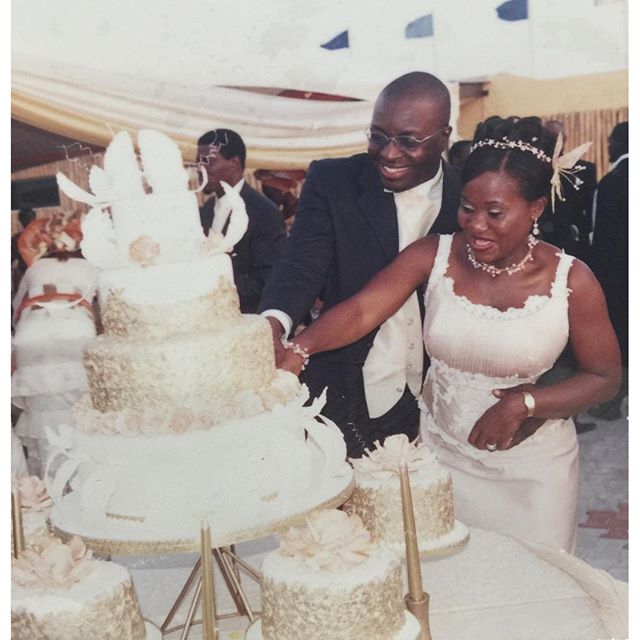 Alibaba & Mary B on their wedding day