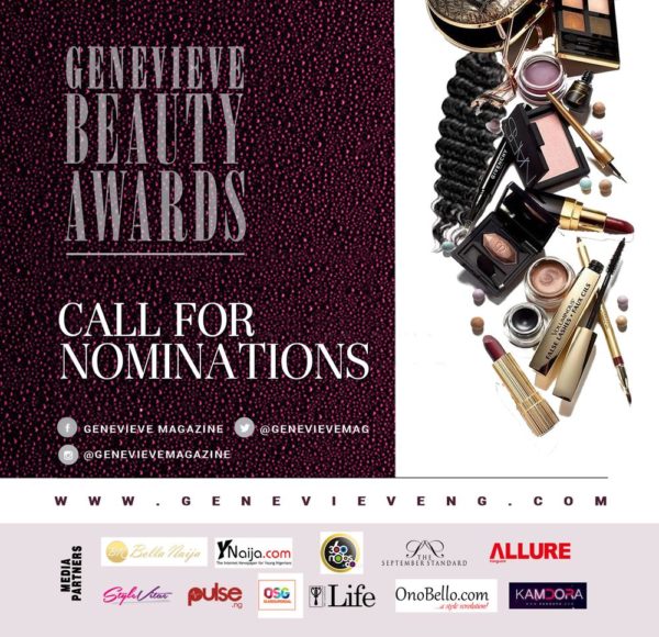 Beauty Awards Nomination Flyer