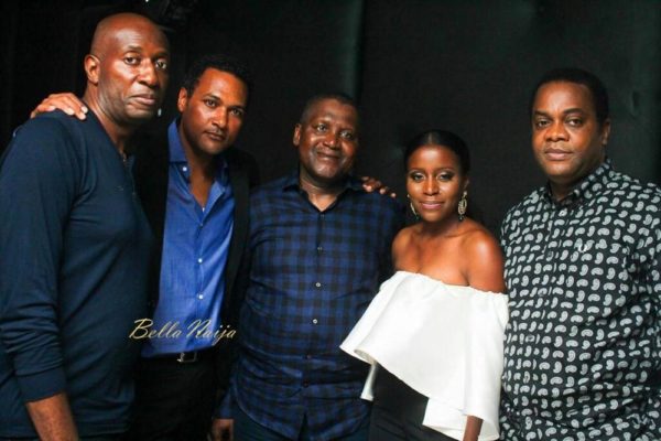 Aliko Danote, Kee, Cecil Hammond and Donald Duke