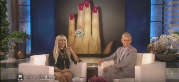 Ellen DeGeneres and Nicki Minaj