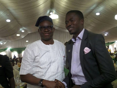 Fayose and Ayodele Dada uNILAG Best Student