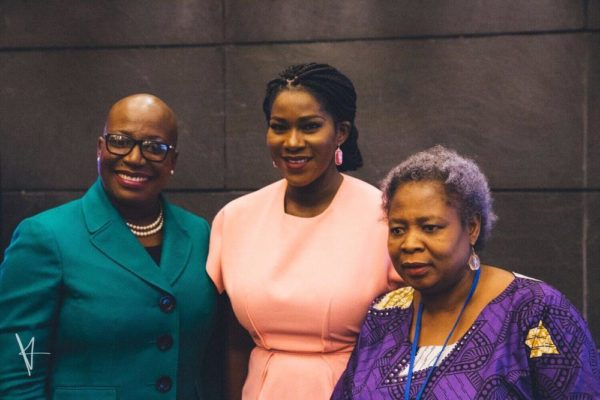 Gale Rigobert, Deputy Leader of United Workers Party, Saint Lucia_ Stephanie Linus & Ene Ede, Gender Advisor, Search for Common Ground