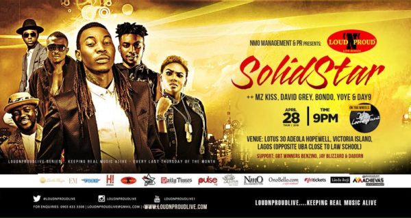 LoudNProudLive with SOLIDSTAR April Edition FINAL