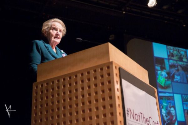 Madeleine K Albright, First Female U.S. Secretary Of State