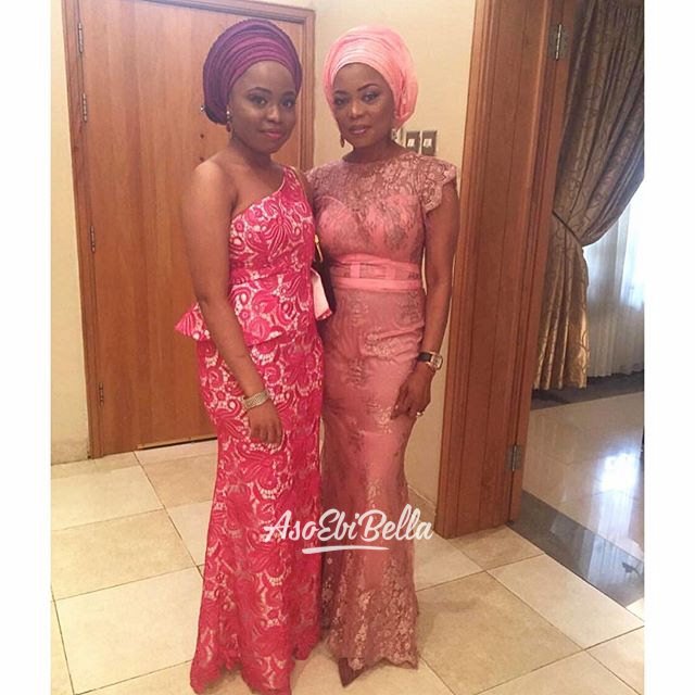 Mother and Daughter @shols_c dressed in @funkeadepoju